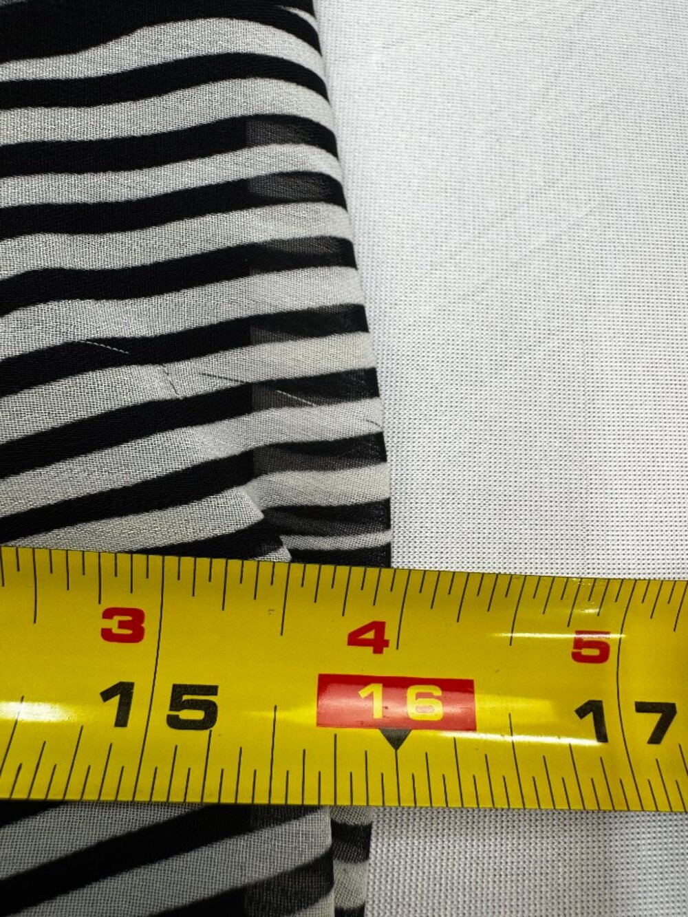 IC by Connie K Striped Asymmetric Sleeveless Dress Black White Sz S - Picture 13 of 13